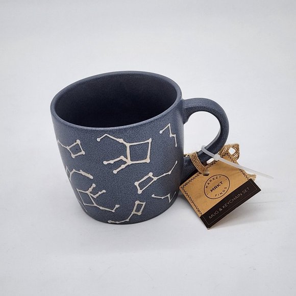 Market Finds Constellation Coffee Tea Mug 14 oz w/ Keychain NEW - Picture 2 of 5